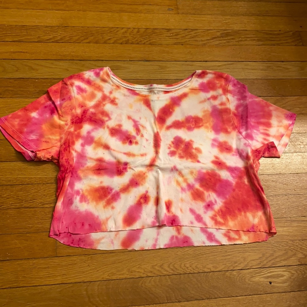 Tie dye crop top